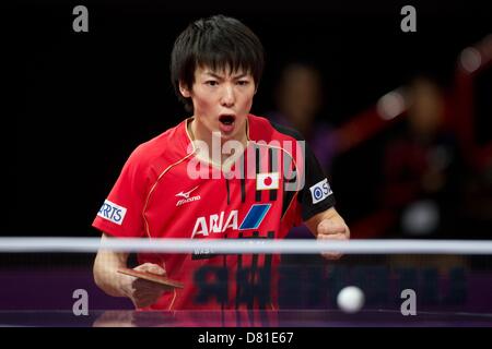 Kenta Matsudaira (JPN), MAY 16, 2013 - Table Tennis : World Table Tennis Champioship 2013 Men's Singles second round at Palais Omnisport de Paris Bercy in Paris, France (Photo by Enrico Calderoni/AFLO SPORT) Stock Photo