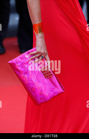 Ines De La Fressange attending the 'Jeune & Jolie' premiere and opening at the 66th Cannes Film Festival. May 16, 2013 Stock Photo