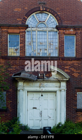 Derelict church hall, Brighton, UK Stock Photo