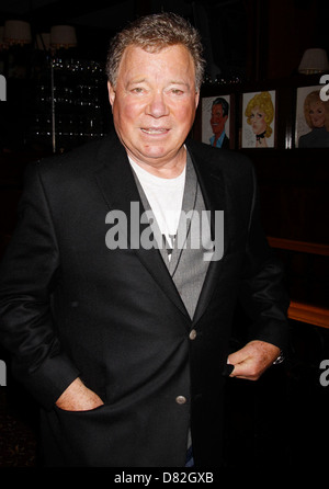 William Shatner Opening night afterparty for 'Shatner's World: We Just Live In It' held at Sardi's restaurant New York City, Stock Photo