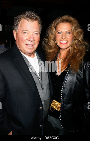 William Shatner and his wife Elizabeth Shatner Opening night afterparty for 'Shatner's World: We Just Live In It' held at Stock Photo