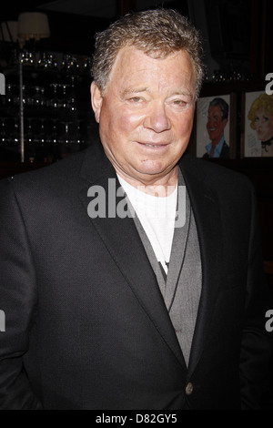 William Shatner Opening night afterparty for 'Shatner's World: We Just Live In It' held at Sardi's restaurant New York City, Stock Photo