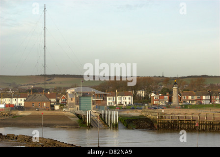 Shoreham-by-Sea Lifeboat Station, West Sx.  This is the replacement building to the station that was demolished in January 2009. Stock Photo