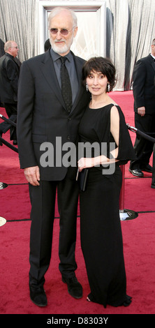James Cromwell and wife Anne Ulvestad, 84th Annual Academy Awards (Oscars) held at the Kodak Theatre - Arrivals Los Angeles, Stock Photo