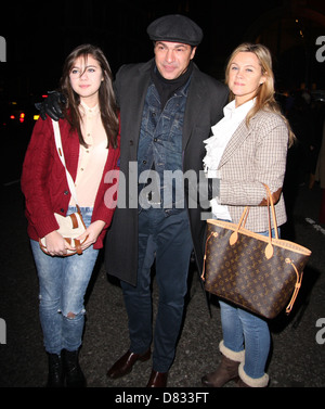 Tamer Hassan with his wife and daughter 'Cirque du Soleil: TOTEM ...