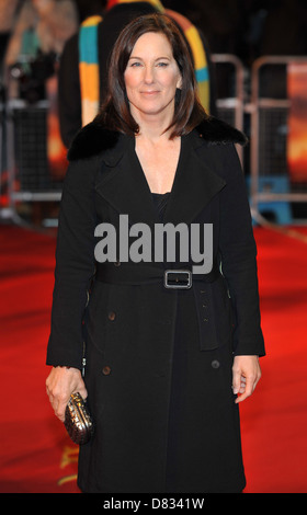 Kathleen Kennedy War Horse - UK film premiere held at the Odeon Leicester Square - Arrivals. London, England - 08.01.12 Stock Photo