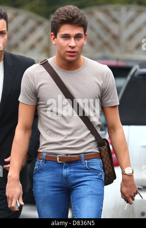 Joey Essex arriving at a nightclub to film a Valentine's Day special of 'The Only Way is Essex' Essex - 12.02.12 Stock Photo