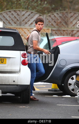 Joey Essex arriving at a nightclub to film a Valentine's Day special of 'The Only Way is Essex' Essex - 12.02.12 Stock Photo