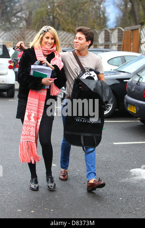 Joey Essex arriving at a nightclub to film a Valentine's Day special of 'The Only Way is Essex' Essex - 12.02.12 Stock Photo