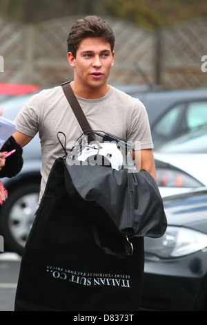 Joey Essex arriving at a nightclub to film a Valentine's Day special of 'The Only Way is Essex' Essex - 12.02.12 Stock Photo