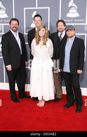 Alison Krauss 54th Annual GRAMMY Awards (The Grammys) - 2012 Arrivals held at the Staples Center Los Angeles, California - Stock Photo