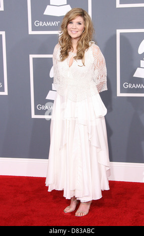 Alison Krauss 54th Annual GRAMMY Awards (The Grammys) - 2012 Arrivals held at the Staples Center Los Angeles, California - Stock Photo