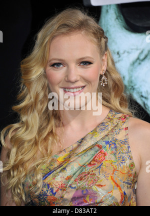 Emma Bell The LA Premiere of 'Final Destination 5' held at Grauman's Chinese Theatre Hollywood, California - 10.08.11 Stock Photo
