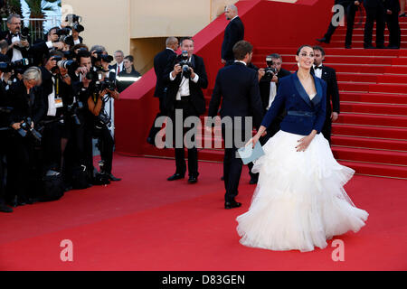 Cannes, France. 17th May 2013. Berenice Bejo attending the 'Le Passe' premiere at the 66th Cannes Film Festival. May 16, 2013/dpa/Alamy Live News Stock Photo