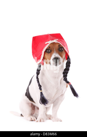 Red Riding Hood costume Stock Photo