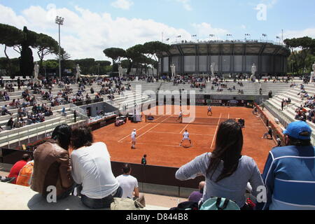 Rome, Italy. 17 May 2013 Scene at the atp masters tennis tournament in rome, italy Stock Photo