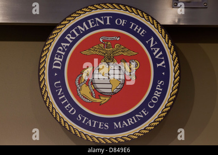 U.S. Marine Corps official seal on a white background Stock Photo ...