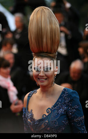 Cannes, France, 18th May, 2013.  Elena Lenina attends the Jimmy P. Psychotherapy Of A Plains Indian premiere during The 66th Ann Stock Photo