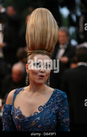 Cannes, France, 18th May, 2013.  Elena Lenina attends the Jimmy P. Psychotherapy Of A Plains Indian premiere during The 66th Ann Stock Photo