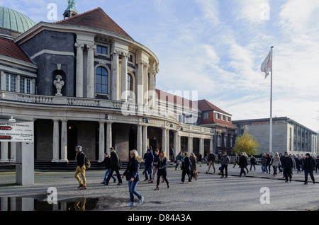 University of  Hamburg, Main Building built 1911, Edmund-Siemers-Allee, Hamburg, Germany Stock Photo