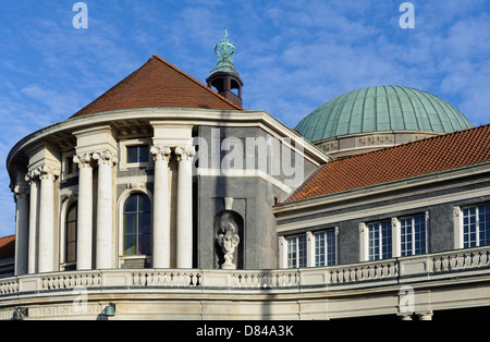 University of  Hamburg, Main Building built 1911, Edmund-Siemers-Allee, Hamburg, Germany Stock Photo