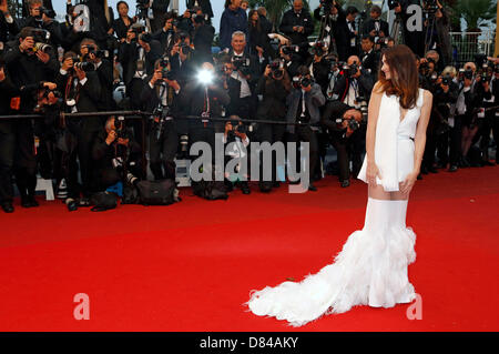 Cannes, France. 18th May, 2013. Paz Vega attending the 'Jimmy P.( Psychotherapy of a Plains Indian)' premiere at the 66th Cannes Film Festival. May 18, 2013 Stock Photo