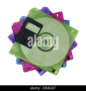 Floppy Disks Stock Photo