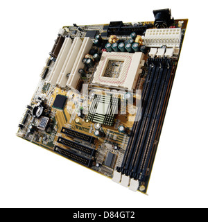 Computer motherboard Stock Photo