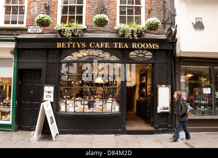 Bettys Cafe Tea Rooms, Stonegate branch, York, Yorkshire England, UK Stock Photo