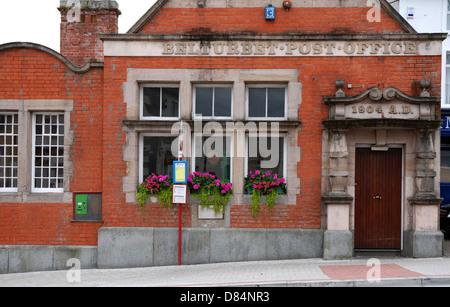 Belturbet Town, Post Office, Co Cavan, Ireland Stock Photo