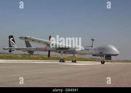 UAV IAI Heron (Machatz-1 Stock Photo - Alamy