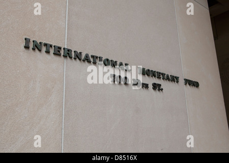 International Monetary Fund building, Washington DC Stock Photo