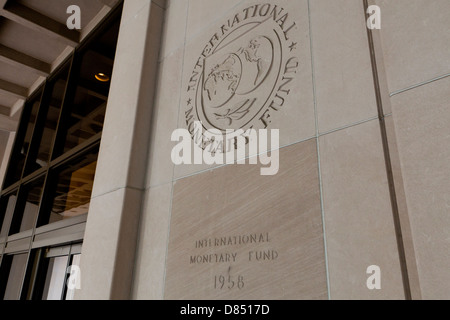 International Monetary Fund building, Washington DC Stock Photo