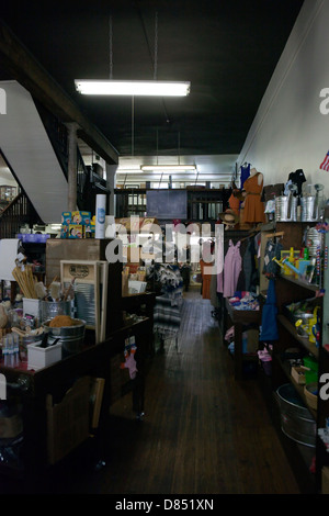 A view of the interior of the A. Schwab store on Beale Street in Memphis, Tennessee Stock Photo