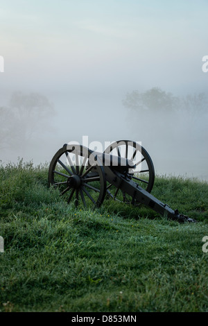 Battlefield at the Gettysburg National Battlefield Park and Cemetery ...