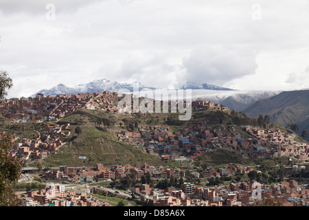 El Alto, La Paz capital city in Bolivia Stock Photo