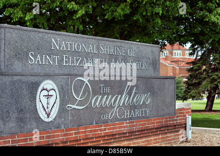 Elizabeth Seton National Shrine, Emmitsburg, Maryland Stock Photo