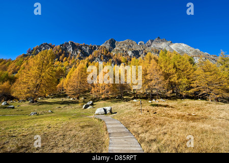 Italy Piedmont Devero alp Alpe Devero Stock Photo
