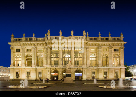 Italy Piedmont Turin Palazzo Madama Stock Photo