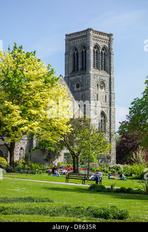 St Faiths Church in Brenchley Gardens Maidstone Kent Stock Photo