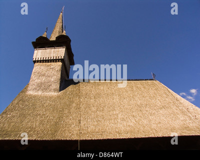 europe, romania, maramures, wooden church of budesti Stock Photo