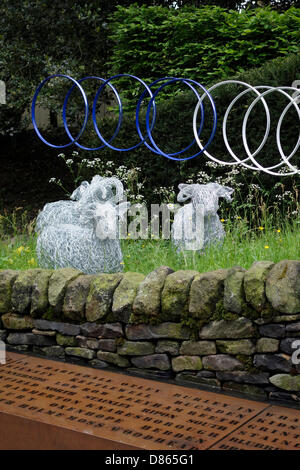 Le Jardin de Yorkshire - Alaistair W Baldwin Associates. Chelsea Flower Show 2013 Stock Photo