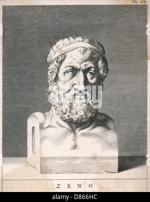 Zeno Of Citium  Greek Philosopher Stock Photo