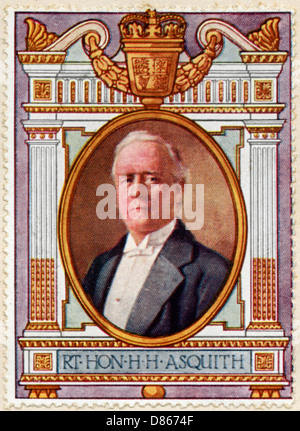 Herbert Henry Asquith / Stamp Stock Photo