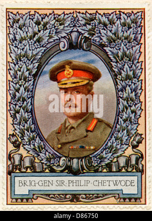 Field Marshal Philip Walhouse Chetwode / Stamp Stock Photo