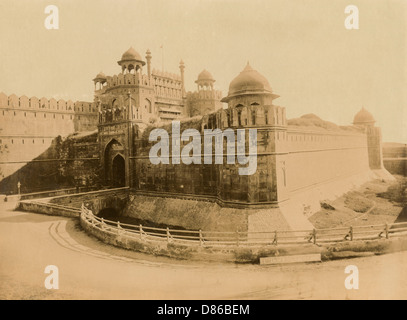 Red Fort in Delhi, India Stock Photo