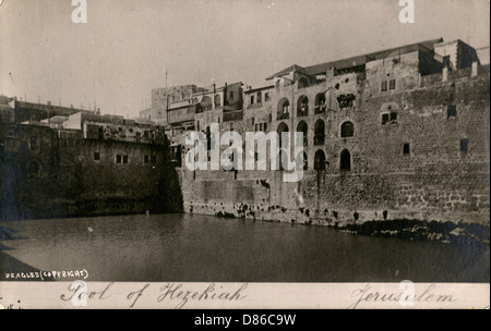 Pool of Hezekiah, Jerusalem Stock Photo