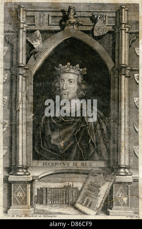 King Henry Iii Of England Stock Photo