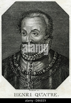 Henri IV - King of France Stock Photo