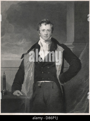 Sir Humphry Davy Stock Photo